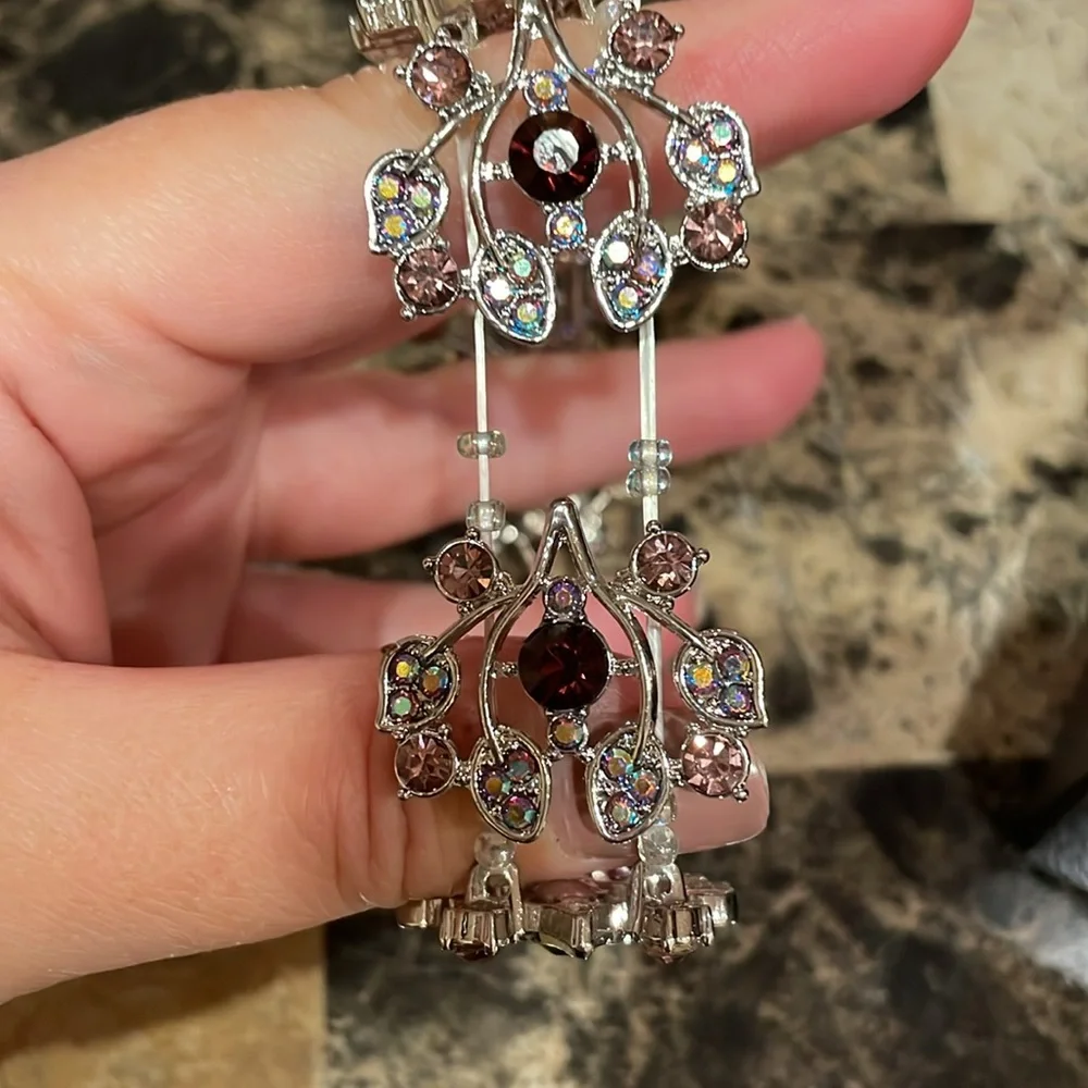 Danbury Mint Cherry Blossom Bracelet - Picture 8 of 10